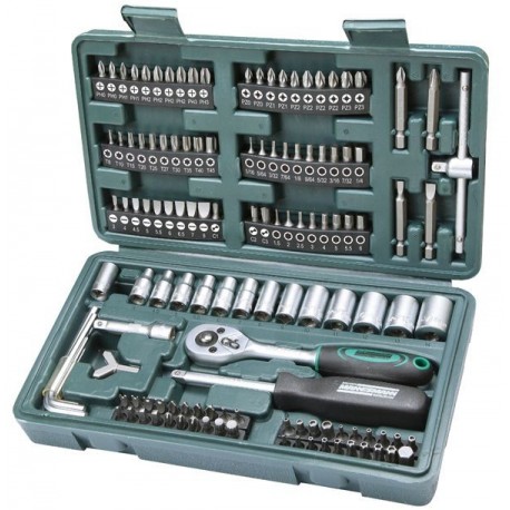 ▷ Chollo Maletín de herramientas Mannesmann M29075 con 108 piezas por sólo  89,99€ con envío gratis (-26%)