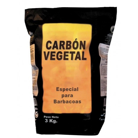 CARBON VEGETAL BARBACOA SACO - SEGURVI - 10 KG