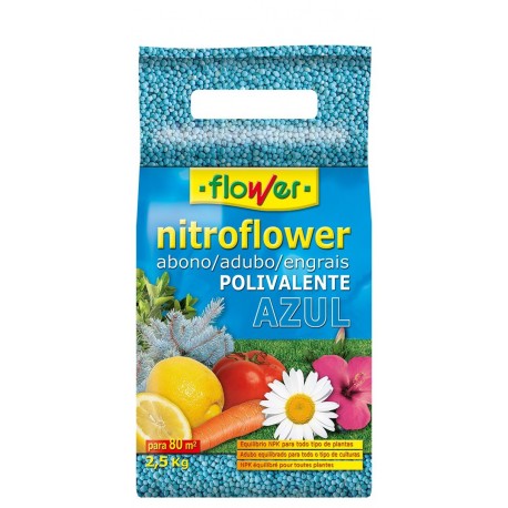 ABONO POLIVALENTE NITROFLOWER - FLOWER - 2,5 KG