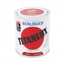 ESMALTE AGUA ECOLÓGICO SAT. BLANCO - TITANLUX - 2,5 L