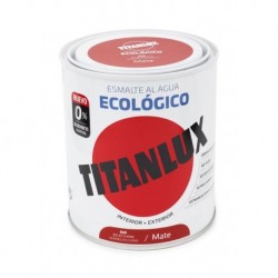 ESMALTE AGUA ECOLÓGICO MATE BLANCO - TITANLUX - 2,5 L