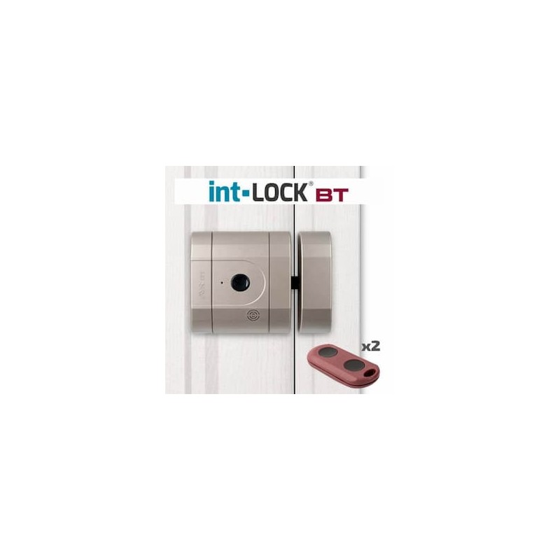Cerradura Invisible Alta Seguridad Cromo Mate INT-LOCK AYR