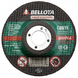 BELLOTA-Disco Abrasivo Corte STONE - PROFESIONAL 50302-115
