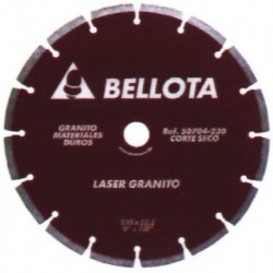 BELLOTA-Disco Diamante Materiales Duros . Turbo. Profesional 50704-230