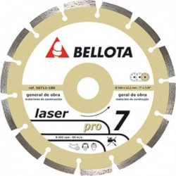 BELLOTA-Disco Diamante General de Obra. Segmentado. Pro 50711-115