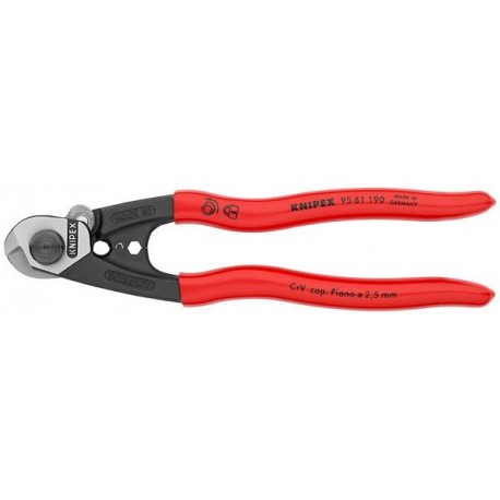 ALICATE CORTACABLE ACERO - KNIPEX - 190 MM